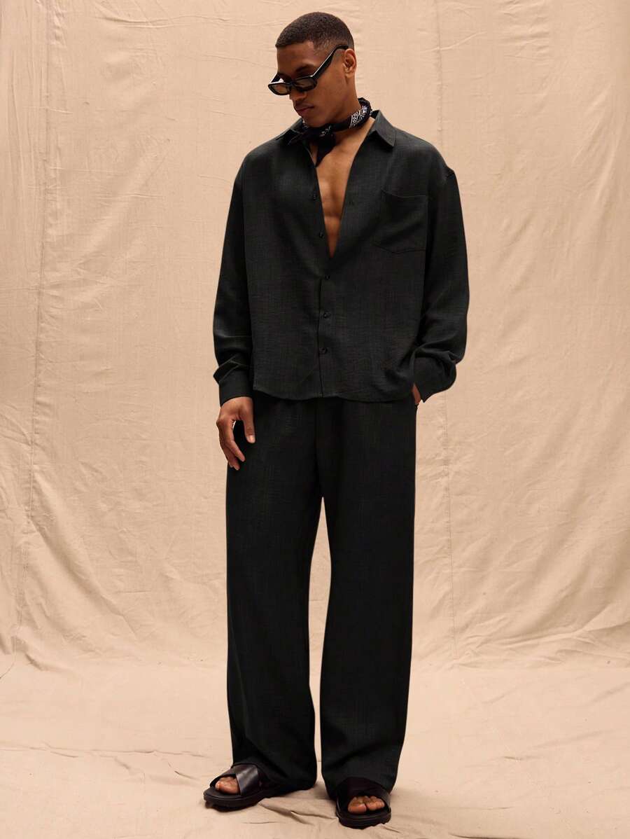 Musero Oversized Linen Pants Only Spring Summer Vacation Easter