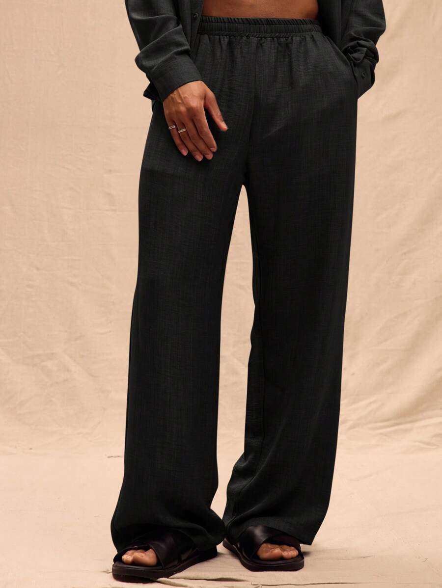 Musero Oversized Linen Pants Only Spring Summer Vacation Easter