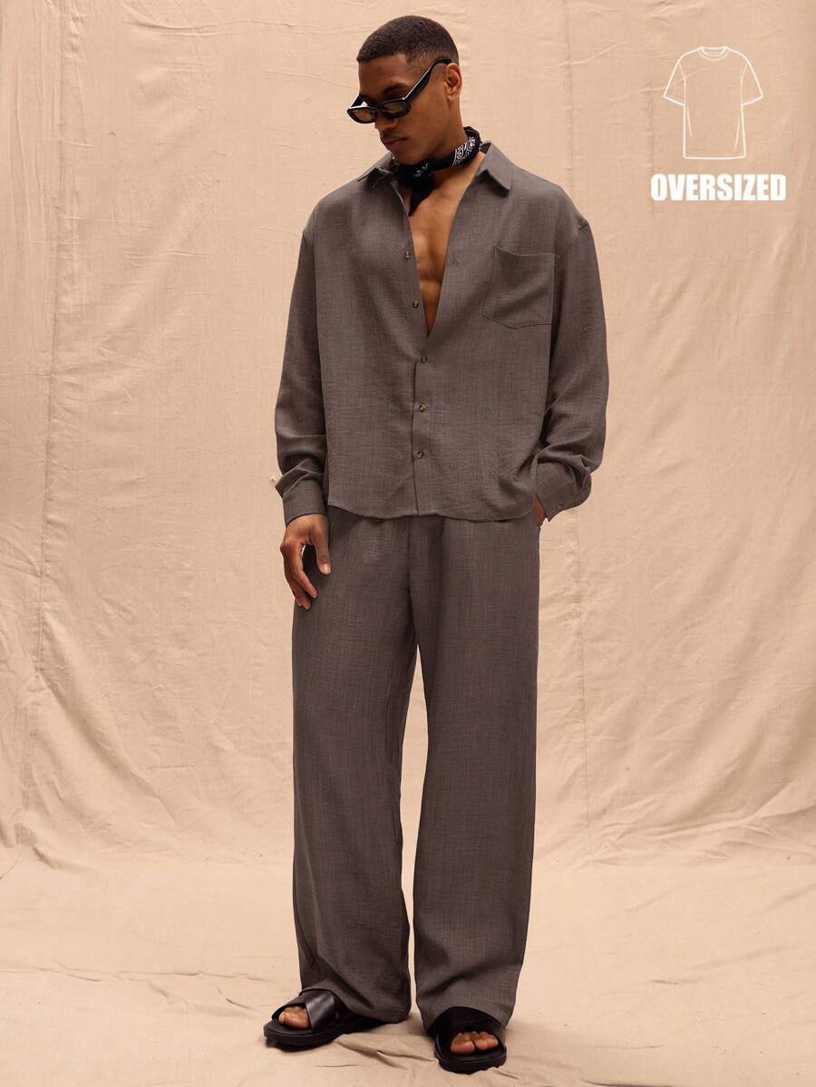 Musero Oversized Linen Pants Only Spring Summer Vacation Easter