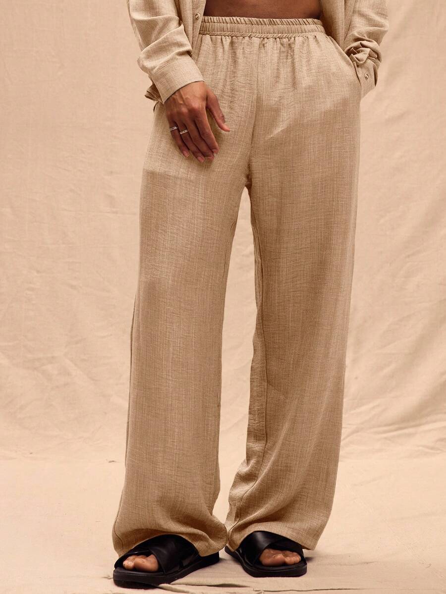 Musero Oversized Linen Pants Only Spring Summer Vacation Easter