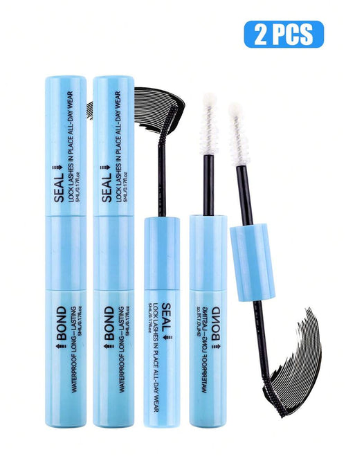 2-in-1 Eyelash & Cluster Lash Glue – Strong Hold, 72H Long Lasting, Quick Dry, Beginner Friendly