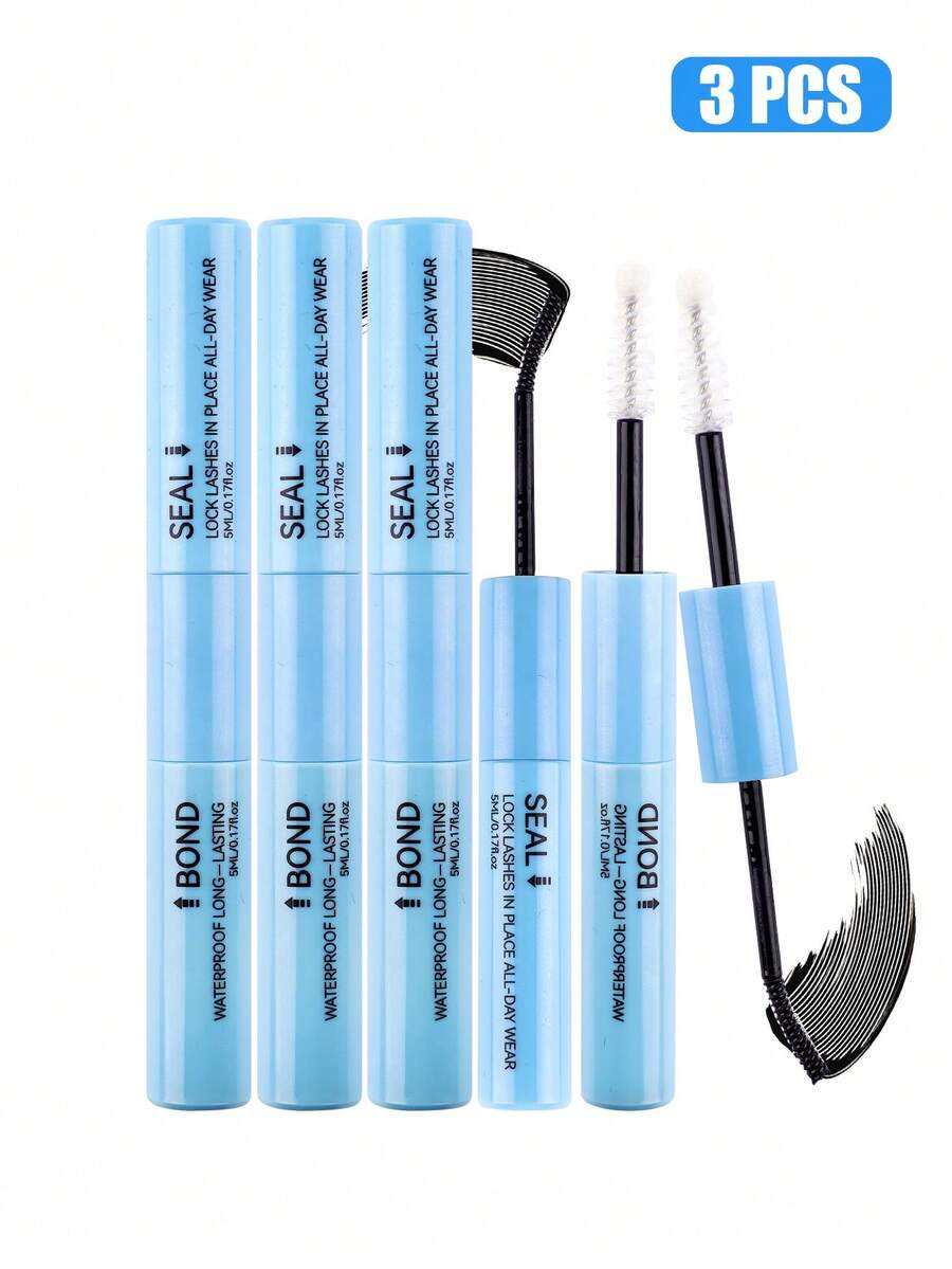 2-in-1 Eyelash & Cluster Lash Glue – Strong Hold, 72H Long Lasting, Quick Dry, Beginner Friendly